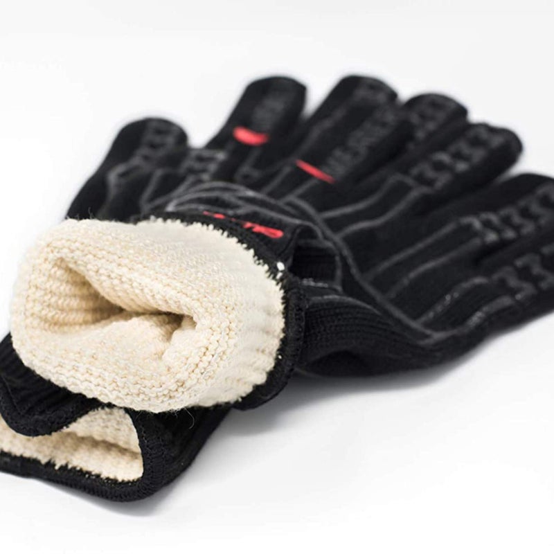 MEATER Cooking Gloves: for Grill, Smoker, Oven, and Baking | Non-Slip, High-Temperature Protection, Extra Long Cuffs | Great Gift - Image 3